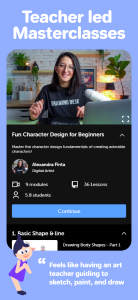 اسکرین شات 7 برنامه Drawing Desk: Learn to Draw