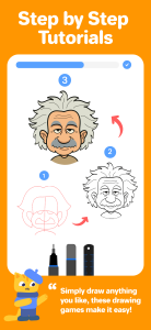اسکرین شات 4 برنامه Drawing Desk: Learn to Draw