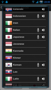 اسکرین شات 2 برنامه Voice Translator(Translate)