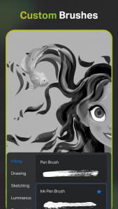 اسکرین شات برنامه Sketch Pro: Draw & Create Art 1