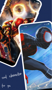 اسکرین شات برنامه Spider-Man Hero Wallpaper 4K 2
