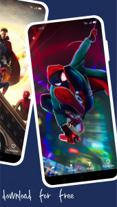 اسکرین شات برنامه Spider-Man Hero Wallpaper 4K 5