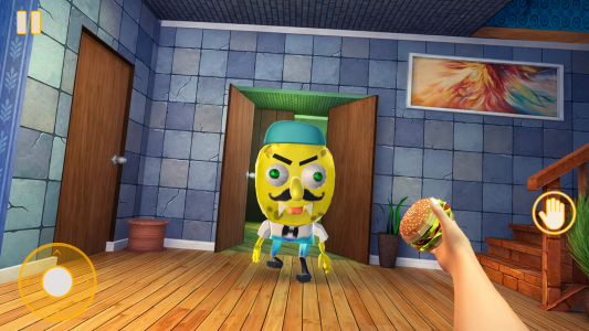 اسکرین شات 1 بازی Scary Neighbor Sponge: Secret