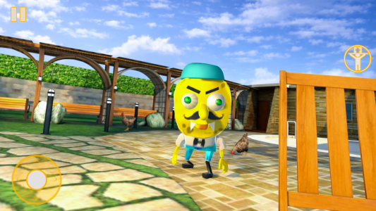 اسکرین شات 3 بازی Scary Neighbor Sponge: Secret