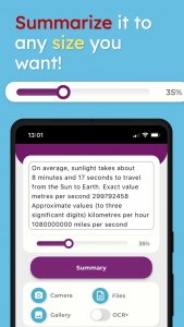 اسکرین شات برنامه Text Summary - TLDR Summarize 3