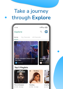 اسکرین شات 6 برنامه Ayoba - Chat.Games.News.Music