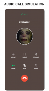 اسکرین شات برنامه ayuwoki fake call simulator 4