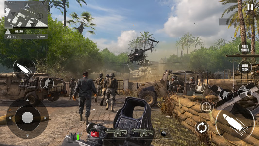 اسکرین شات 2 بازی Commando 3D Gun Shooting Games