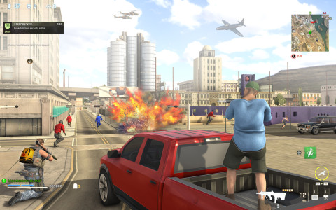 اسکرین شات 3 بازی Commando 3D Gun Shooting Games