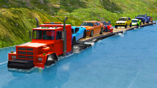 اسکرین شات بازی Offroad Transporter Truck Game 3