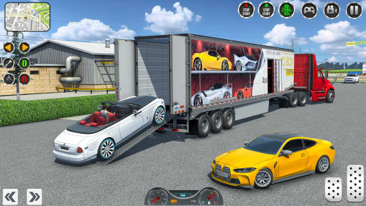 اسکرین شات 3 بازی Offroad Transporter Truck Game