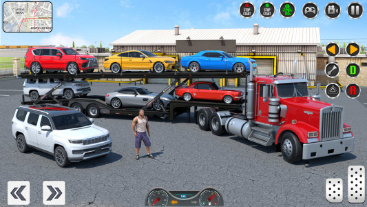 اسکرین شات 1 بازی Offroad Transporter Truck Game