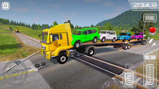اسکرین شات بازی Offroad Transporter Truck Game 2