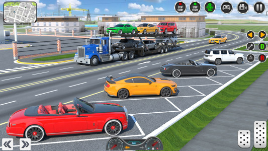 اسکرین شات 2 بازی Offroad Transporter Truck Game