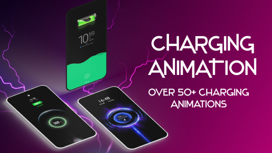 اسکرین شات 6 برنامه Battery Charging Animation 4D