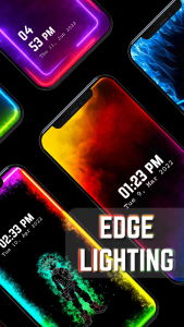 اسکرین شات برنامه Edge Lighting Colors Wallpaper 4