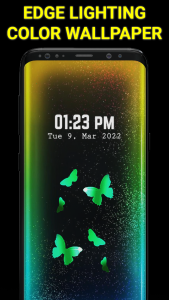 اسکرین شات برنامه Edge Lighting Colors Wallpaper 2