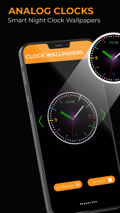 اسکرین شات برنامه Lock Screen Smart Night Clock 3