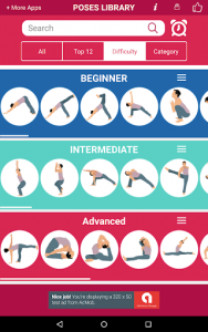 اسکرین شات برنامه Yoga Poses App - Free for Beginners, Weight Loss 6
