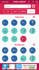 اسکرین شات برنامه Yoga Poses App - Free for Beginners, Weight Loss 4