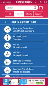 اسکرین شات برنامه Yoga Poses App - Free for Beginners, Weight Loss 5