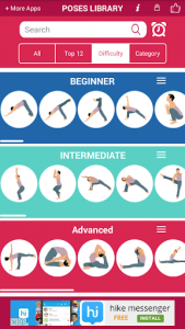 اسکرین شات برنامه Yoga Poses App - Free for Beginners, Weight Loss 1