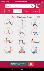 اسکرین شات برنامه Yoga Poses App - Free for Beginners, Weight Loss 8