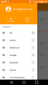 اسکرین شات برنامه Purchased Apps (Restore your paid apps) 3