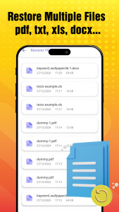 اسکرین شات 1 برنامه Photo Recovery: File Recovery