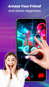 اسکرین شات برنامه Fluid Magic: 3D Live Wallpaper 7