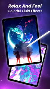 اسکرین شات 5 برنامه Fluid Magic: 3D Live Wallpaper