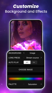 اسکرین شات 3 برنامه Fluid Magic: 3D Live Wallpaper