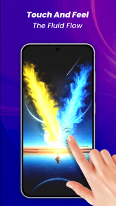 اسکرین شات برنامه Fluid Magic: 3D Live Wallpaper 2