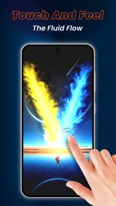 اسکرین شات 2 برنامه Fluid Magic: 3D Live Wallpaper