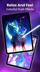 اسکرین شات 5 برنامه Fluid Magic: 3D Live Wallpaper