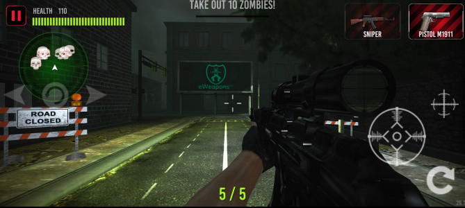 اسکرین شات 6 بازی aZombie: Dead City | FPS Game