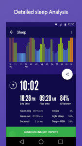 اسکرین شات برنامه Sleep Time : Sleep Cycle Smart Alarm Clock Tracker 2