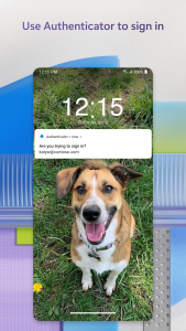 اسکرین شات 3 برنامه Microsoft Authenticator