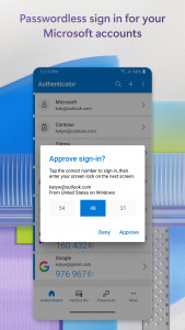اسکرین شات برنامه Microsoft Authenticator 4