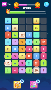 اسکرین شات بازی Number Blocks - Merge Puzzle 2