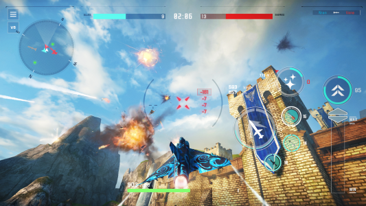 اسکرین شات 5 بازی Sky Combat 2: Air Combat PvP