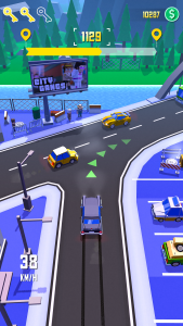 اسکرین شات بازی Taxi Run: Traffic Driver 2