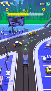 اسکرین شات 2 بازی Taxi Run: Traffic Driver