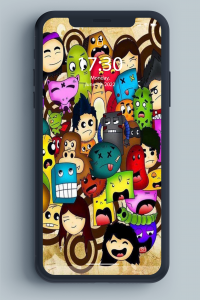 اسکرین شات برنامه Doodle Art Wallpaper 6