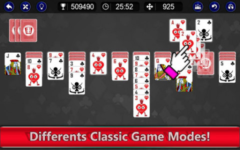 اسکرین شات 4 بازی Solitaire