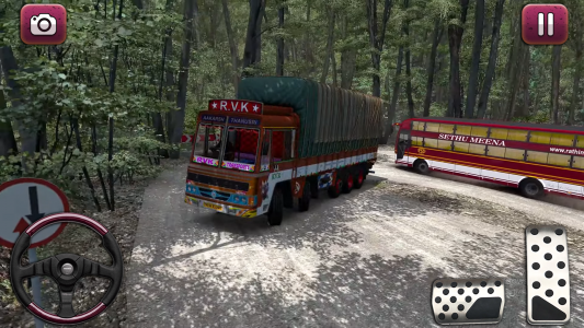 اسکرین شات بازی Indian Truck: Truck Simulator 5