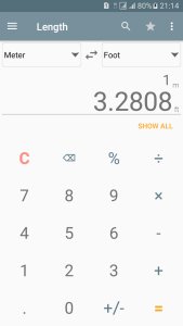 اسکرین شات 1 برنامه Unit Converter
