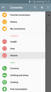 اسکرین شات 5 برنامه Unit Converter