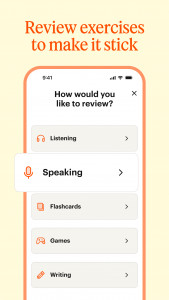 اسکرین شات برنامه Babbel - Learn Languages 6