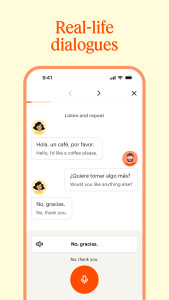 اسکرین شات 4 برنامه Babbel - Learn Languages